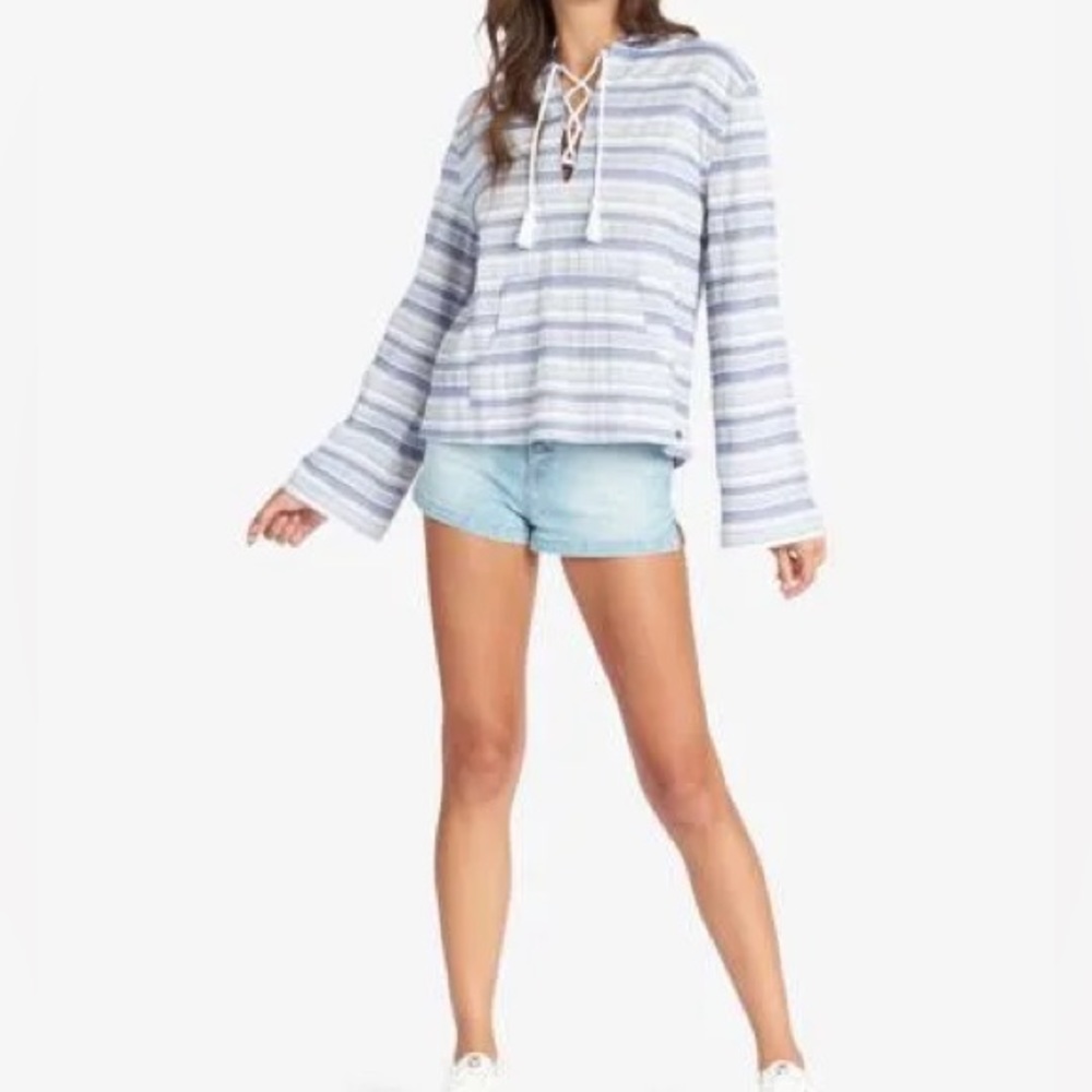 Roxy Paradise Calling hoodie poncho - Picture 8 of 10